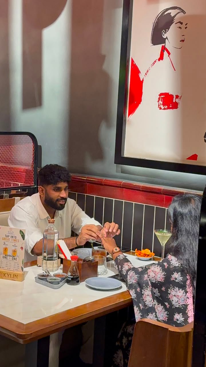 Nikhil and Athira at Kylin